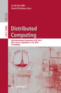 Distributed Computing : 30th International Symposium, DISC 2016, Paris, France, September 27-29, 2016. Proceedings (Theoretical Computer Science and General Issues)
