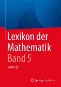 Lexikon der Mathematik: Band 5 : Sed bis Zyl （2ND）