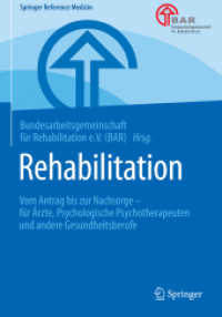 Rehabilitation : Vom Antrag bis zur Nachsorge - für Ärzte, Psychologische Psychotherapeuten und andere Gesundheitsberufe (Springer Reference Medizin)