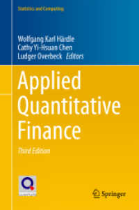 Applied Quantitative Finance (Statistics and Computing) （3RD）