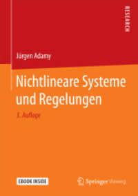 Nichtlineare Systeme und Regelungen, m. 1 Buch, m. 1 E-Book : E-Book inside (Research) （3. Aufl. 2018. xviii, 638 S. XVIII, 638 S. 351 Abb., 55 Abb. in Farbe.）