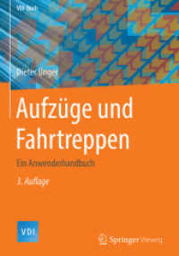 Aufzüge und Fahrtreppen : Ein Anwenderhandbuch (VDI-Buch)