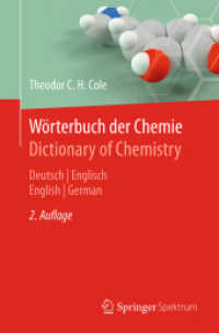 Wörterbuch der Chemie / Dictionary of Chemistry : Deutsch/Englisch - English/German （2ND）
