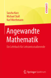 Angewandte Mathematik : Ein Lehrbuch für Lehramtsstudierende