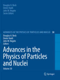 Advances in the Physics of Particles and Nuclei Volume 30 (Advances in the Physics of Particles and Nuclei)