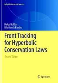 Front Tracking for Hyperbolic Conservation Laws (Applied Mathematical Sciences) （2ND）