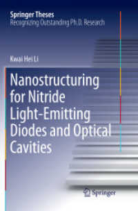 Nanostructuring for Nitride Light-Emitting Diodes and Optical Cavities (Springer Theses)