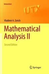 Mathematical Analysis II (Universitext) （2ND）
