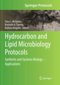 Hydrocarbon and Lipid Microbiology Protocols : Synthetic and Systems Biology - Applications (Springer Protocols Handbooks)