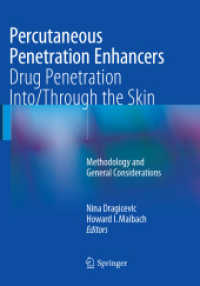 Percutaneous Penetration Enhancers Drug Penetration Into/Through the Skin : Methodology and General Considerations