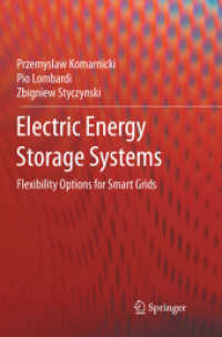 Electric Energy Storage Systems : Flexibility Options for Smart Grids
