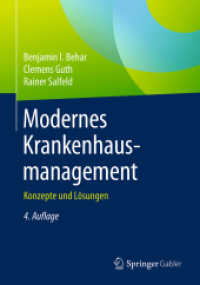 Modernes Krankenhausmanagement : Konzepte und Lösungen