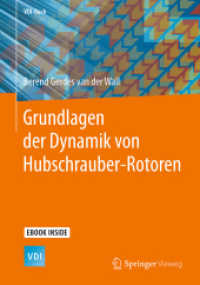 Grundlagen der Dynamik von Hubschrauber-Rotoren, m. 1 Buch, m. 1 E-Book : Mit E-Book (VDI-Buch) （2018. xxvii, 413 S. XXVII, 413 S. 165 Abb. Book + eBook. 240 mm）