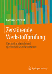 Zerstörende Werkstoffprüfung : Chemisch analytische und spektrometrische Prüfverfahren