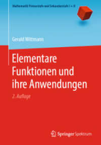 Elementare Funktionen Und Ihre Anwendungen (Mathematik Primarstufe Und Sekundarstufe I + II) （2ND）