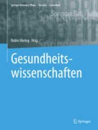 Gesundheitswissenschaften. 3 Gesundheitswissenschaften (Springer Reference Pflege - Therapie - Gesundheit)