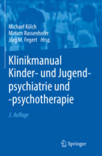 Klinikmanual Kinder- und Jugendpsychiatrie und -psychotherapie （3RD）