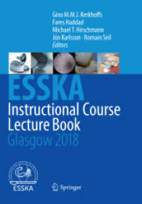 ESSKA Instructional Course Lecture Book : Glasgow 2018