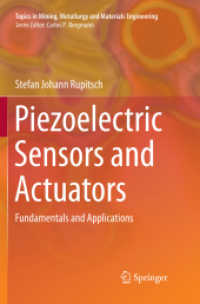 Piezoelectric Sensors and Actuators : Fundamentals and Applications (Topics in Mining, Metallurgy and Materials Engineering)