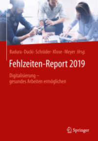 Fehlzeiten-Report 2019 : Digitalisierung - gesundes Arbeiten ermöglichen (Fehlzeiten-report)