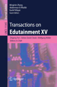 Transactions on Edutainment XV (Lecture Notes in Computer Science)