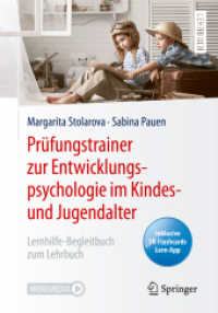 Prüfungstrainer zur Entwicklungspsychologie im Kindes- und Jugendalter， m. 1 Buch， m. 1 E-Book : Lernhilfe-Begleitbuch zum Lehrbuch. Moremedia. Inkl. SN Flashcards Lern-App (Lehrbuch)