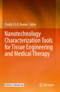 Nanotechnology Characterization Tools for Tissue Engineering and Medical Therapy