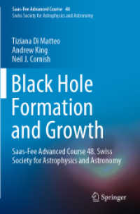 Black Hole Formation and Growth : Saas-Fee Advanced Course 48. Swiss Society for Astrophysics and Astronomy (Saas-fee Advanced Course) （2019）