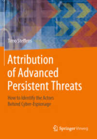 Attribution of Advanced Persistent Threats : How to Identify the Actors Behind Cyber-Espionage （2020）