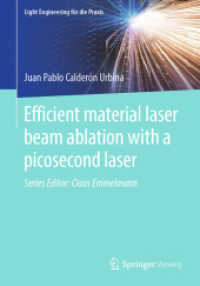 Efficient material laser beam ablation with a picosecond laser (Light Engineering für die Praxis)