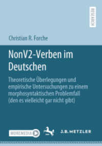 NonV2-Verben im Deutschen : Theoretische Überlegungen und empirische Untersuchungen zu einem morphosyntaktischen Problemfall (den es vielleicht gar nicht gibt)