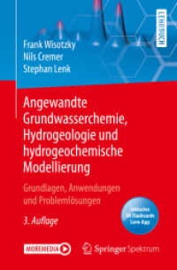 Angewandte Grundwasserchemie, Hydrogeologie und hydrogeochemische Modellierung, m. 1 Buch, m. 1 E-Book : Grundlagen, Anwendungen und Problemlösungen （3. Aufl. 2021. lii, 677 S. LII, 677 S. 282 Abb., 52 Abb. in Farbe. 235）