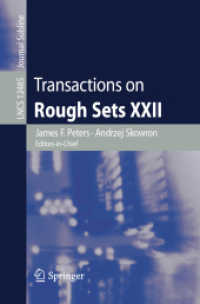 Transactions on Rough Sets XXII (Lecture Notes in Computer Science)