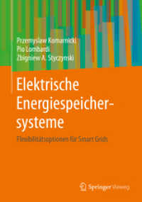 Elektrische Energiespeichersysteme : Flexibilitätsoptionen für Smart Grids