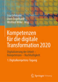 Kompetenzen für die digitale Transformation 2020 : Digitalisierung der Arbeit - Kompetenzen - Nachhaltigkeit 1. Digitalkompetenz-Tagung