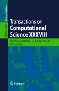 Transactions on Computational Science XXXVIII (Transactions on Computational Science)