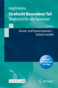Strafrecht Besonderer Teil, m. 1 Buch, m. 1 E-Book : Strafrecht für alle Semester - Grund- und Examenswissen kritisch vertieft (Springer-Lehrbuch) （2. Aufl. 2021. xlvi, 804 S. XLVI, 804 S. 132 Abb. 235 mm）
