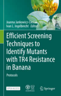 Efficient Screening Techniques to Identify Mutants with TR4 Resistance in Banana : Protocols （2022）