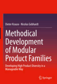 Methodical Development of Modular Product Families : Developing High Product Diversity in a Manageable Way