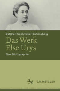 Das Werk Else Urys : Eine Bibliographie