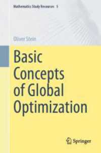 Basic Concepts of Global Optimization (Mathematics Study Resources 5) （2024. x, 183 S. X, 183 p. 76 illus. 235 mm）