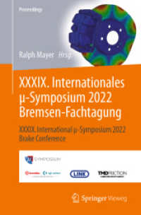 XXXIX. Internationales μ-Symposium 2022 Bremsen-Fachtagung : XXXIX. International μ-Symposium 2022 Brake Conference (Proceedings)