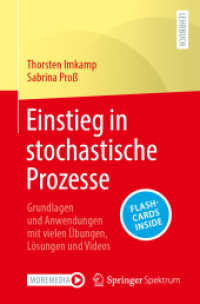 Einstieg in stochastische Prozesse, m. 1 Buch, m. 1 E-Book : Grundlagen und Anwendungen mit vielen Übungen, Lösungen und Videos （1. Aufl. 2023. 2023. xii, 364 S. XII, 364 S. 180 Abb., 50 Abb. in Farb）