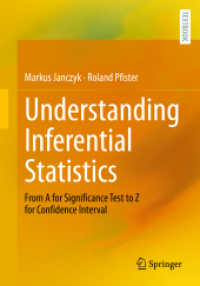 推定統計学の理解（テキスト）<br>Understanding Inferential Statistics : From a for Significance Test to Z for Confidence Interval