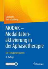 MODAK - Modalitätenaktivierung in der Aphasietherapie : Ein Therapieprogramm