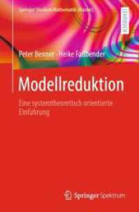 Modellreduktion : Eine systemtheoretisch orientierte Einführung (Springer Studium Mathematik (Master))