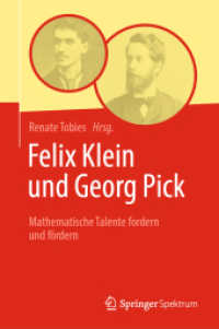 Felix Klein und Georg Pick : Mathematische Talente fordern und fördern