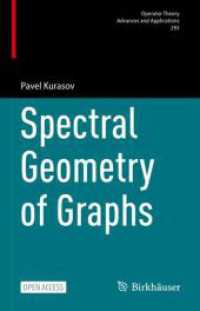 Spectral Geometry of Graphs (Operator Theory: Advances and Applications)