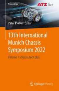 13th International Munich Chassis Symposium 2022 : Volume 1: chassis.tech plus (Proceedings)