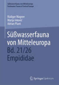 Süßwasserfauna von Mitteleuropa, Bd. 21/26 Empididae (Süßwasserfauna von Mitteleuropa) （1st ed. 2024. 2024. viii, 150 S. Approx. 150 p. 345 illus., 7 illus. i）